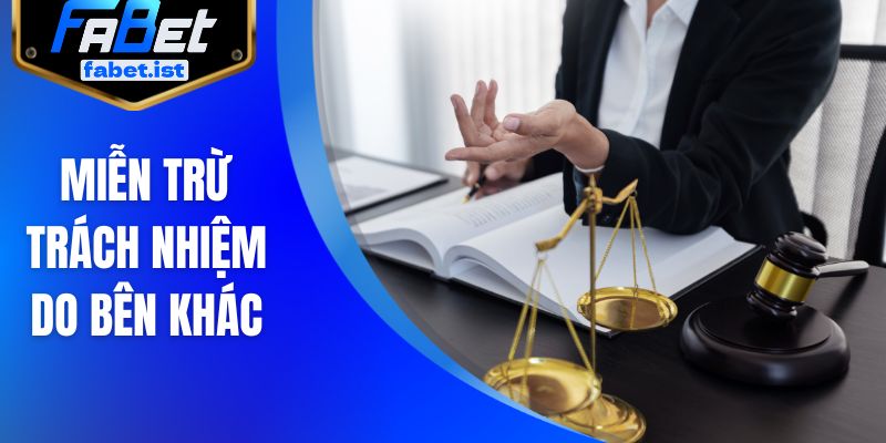 Miễn trừ trách nhiệm do bên khác