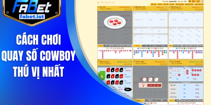 Tiết lộ cách chơi quay số cowboy thú vị nhất